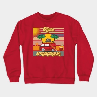 Hello Summer Crewneck Sweatshirt